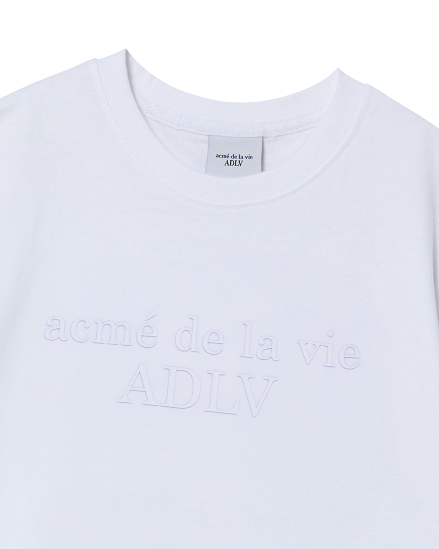 ADLV - Áo thun KIDS TWO TONE LOGO Trắng