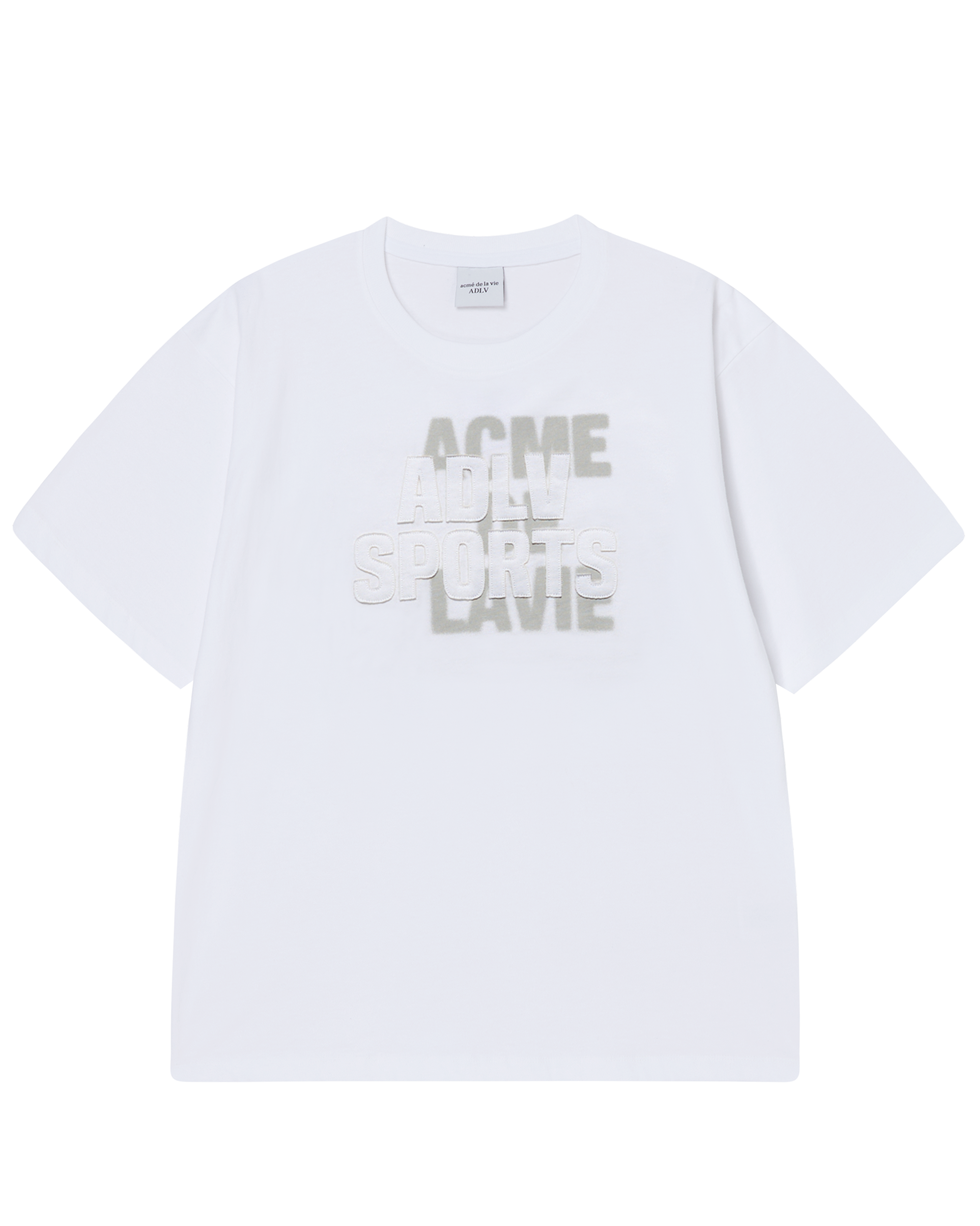 Áo thun ADLV SPORT APPLIQUE Trắng