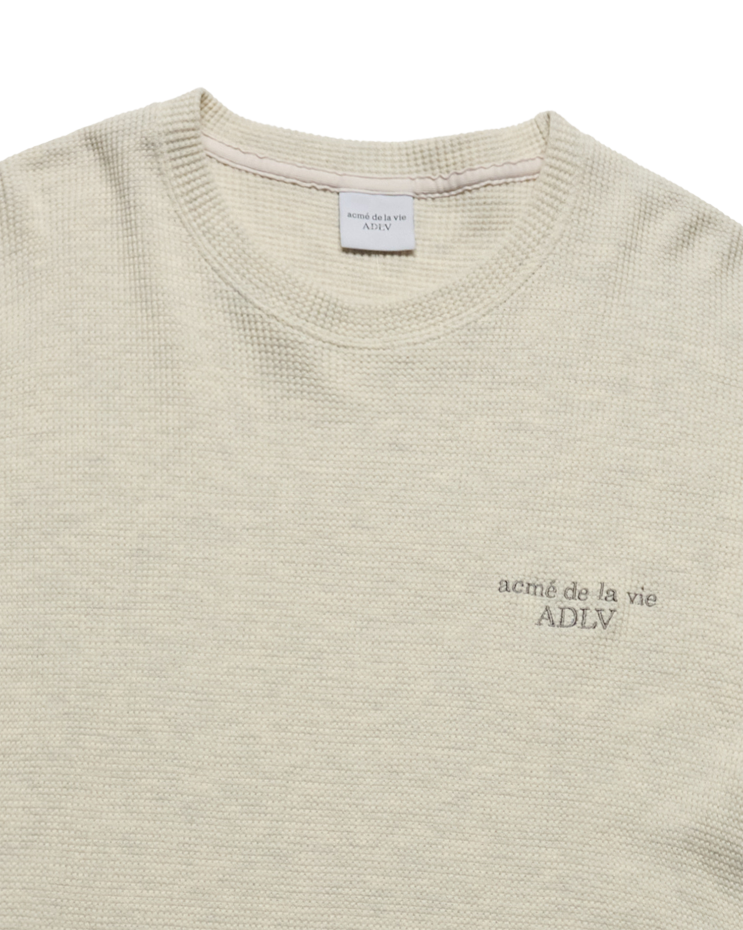 ADLV - Áo thun  BASIC LOGO WAFFLE Be