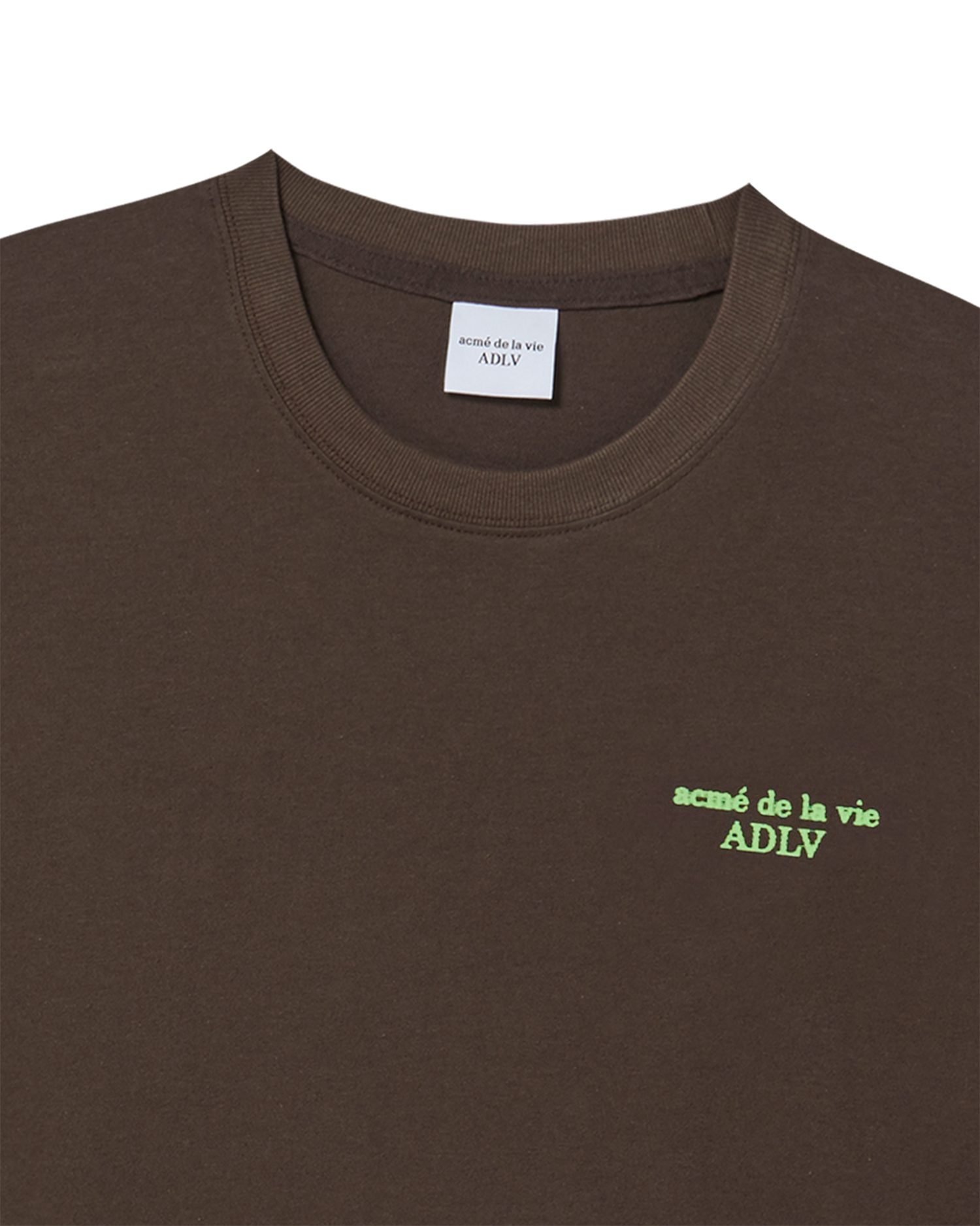 Áo thun  NEON BASIC LOGO Nâu đậm