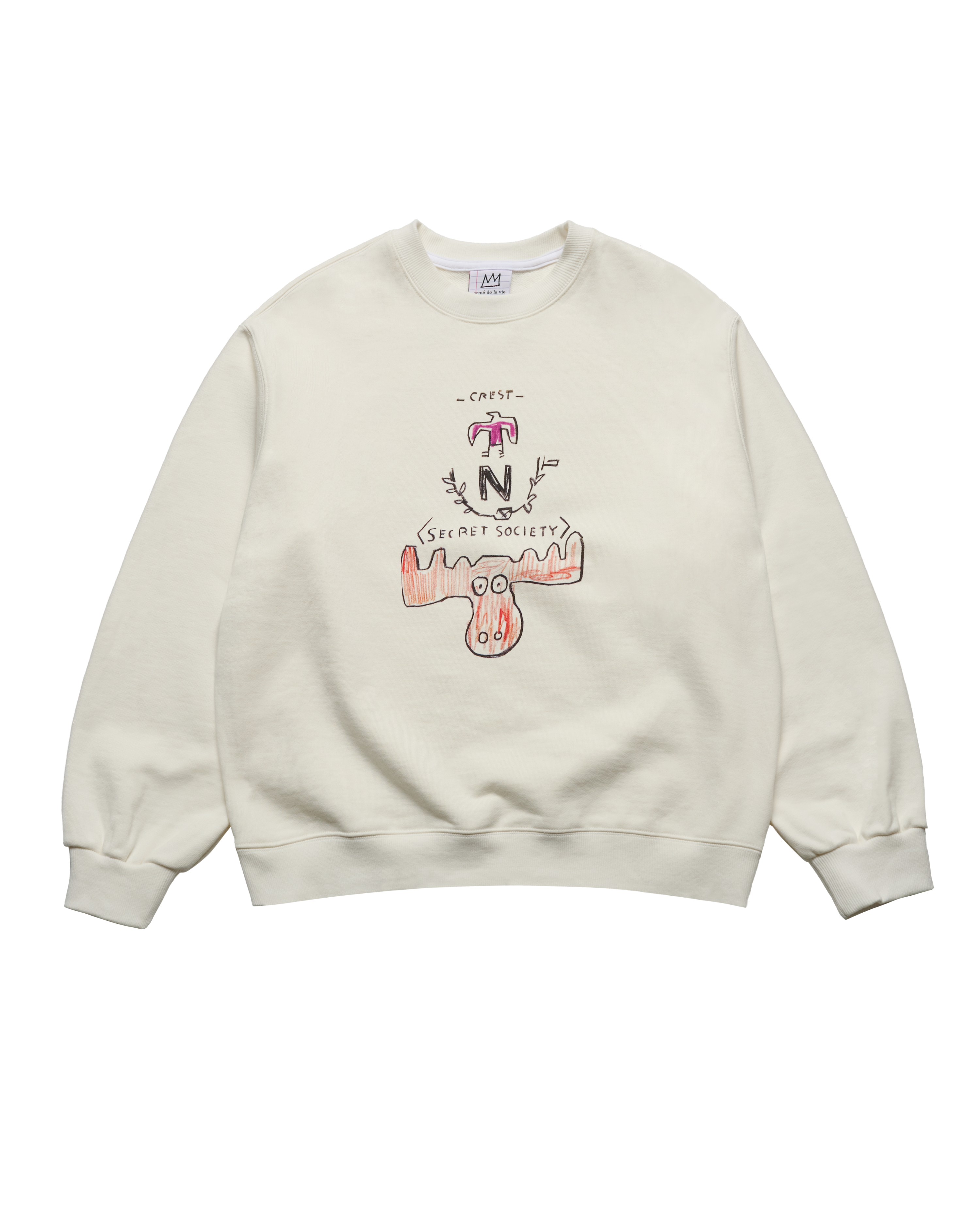 Áo nỉ JMB WOMAN SECRET SOCIETY Kem