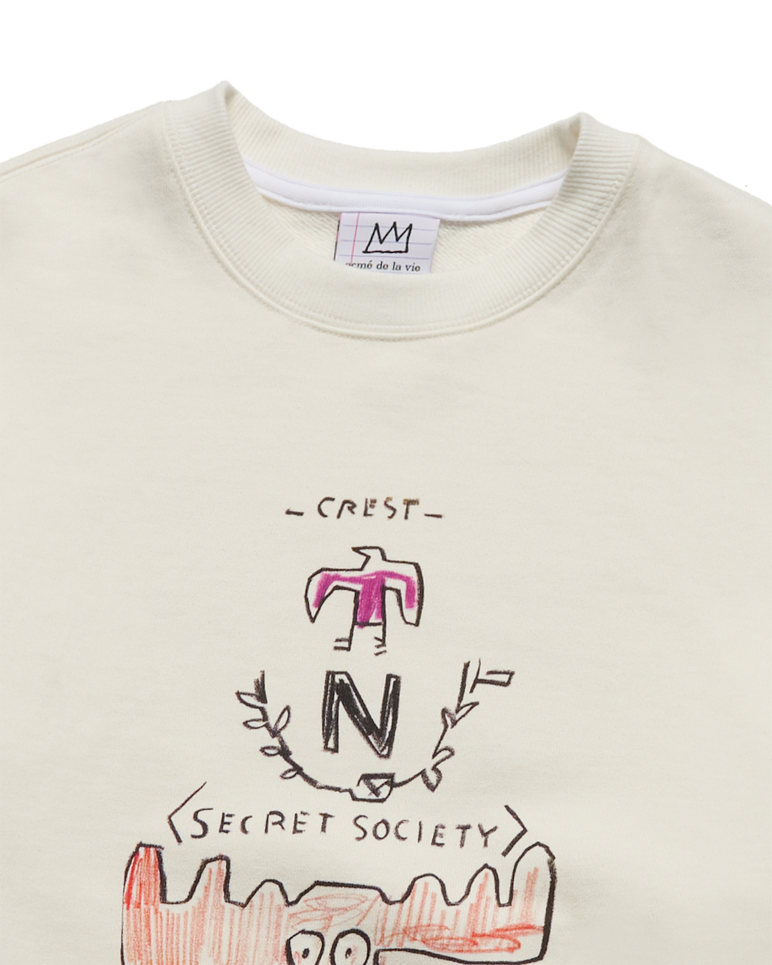 ADLV - Áo nỉ JMB WOMAN SECRET SOCIETY Kem