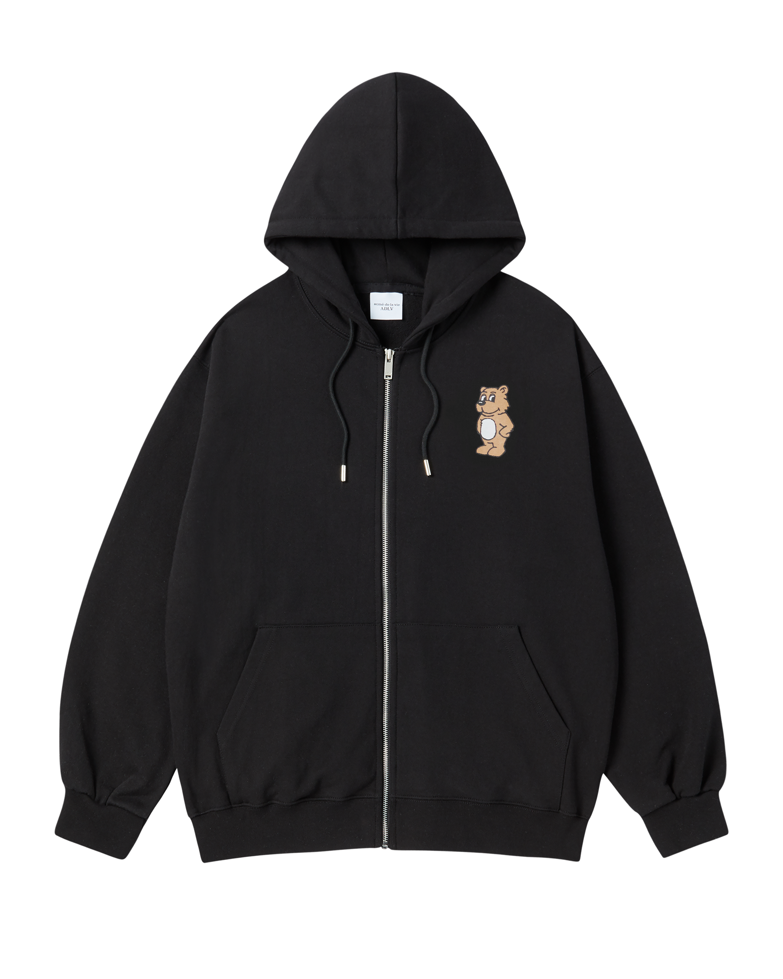 Áo hoodie STAND 2D AC BEAR Đen