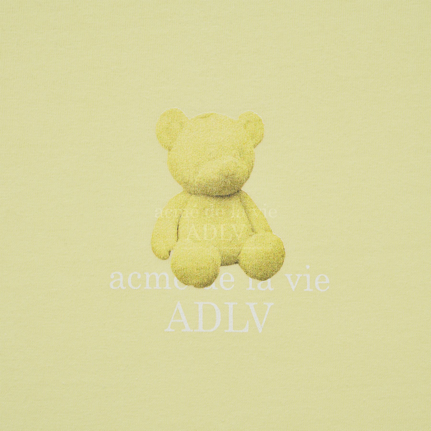 ADLV - Áo Thun Fuzzy Bear Vàng
