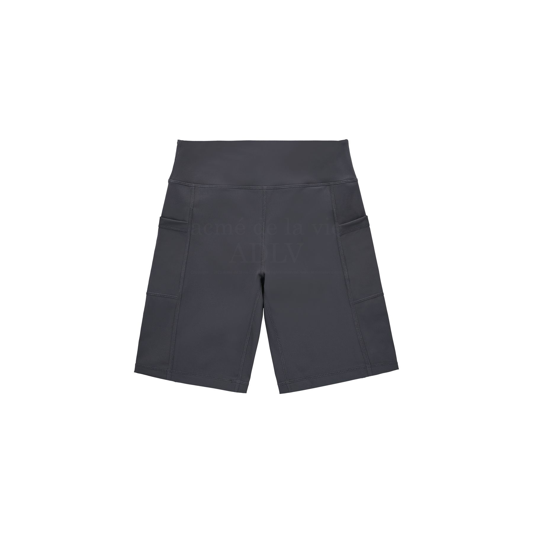 ADLV - Quần Short Symbol Logo Biker Than Chì