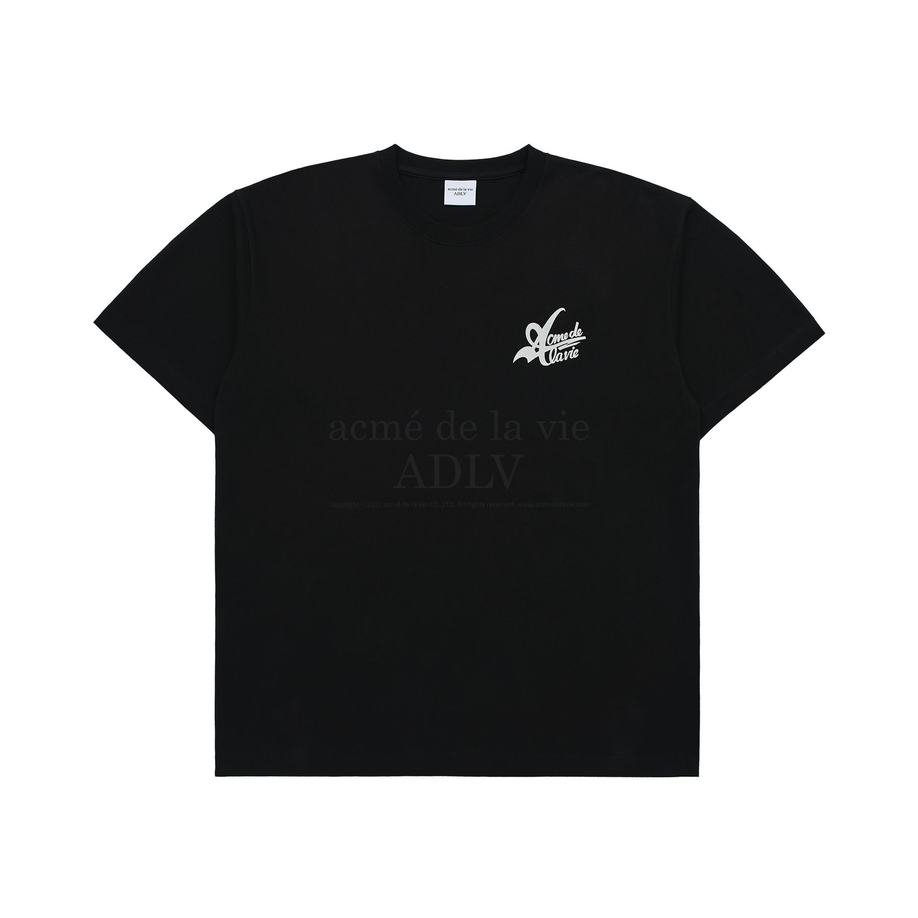 ADLV - Áo Thun Big Logo 2 Đen