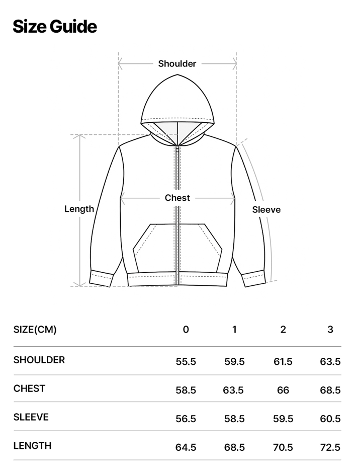 Áo hoodie FUZZY AC BEAR BASIC LOGO NAPPING Trắng ngà