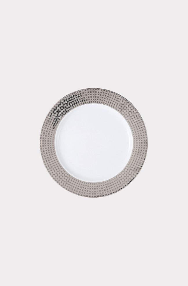 Bernardaud - Đĩa phục vụ ATHENA PLATINE Service-plate-11.6