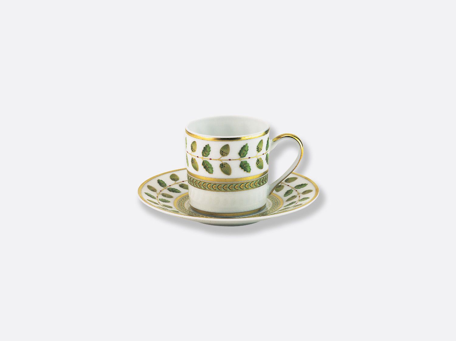 Bernardaud - Tách espresso và đĩa lót CONSTANCE Espresso-cup-and-saucer-3-oz