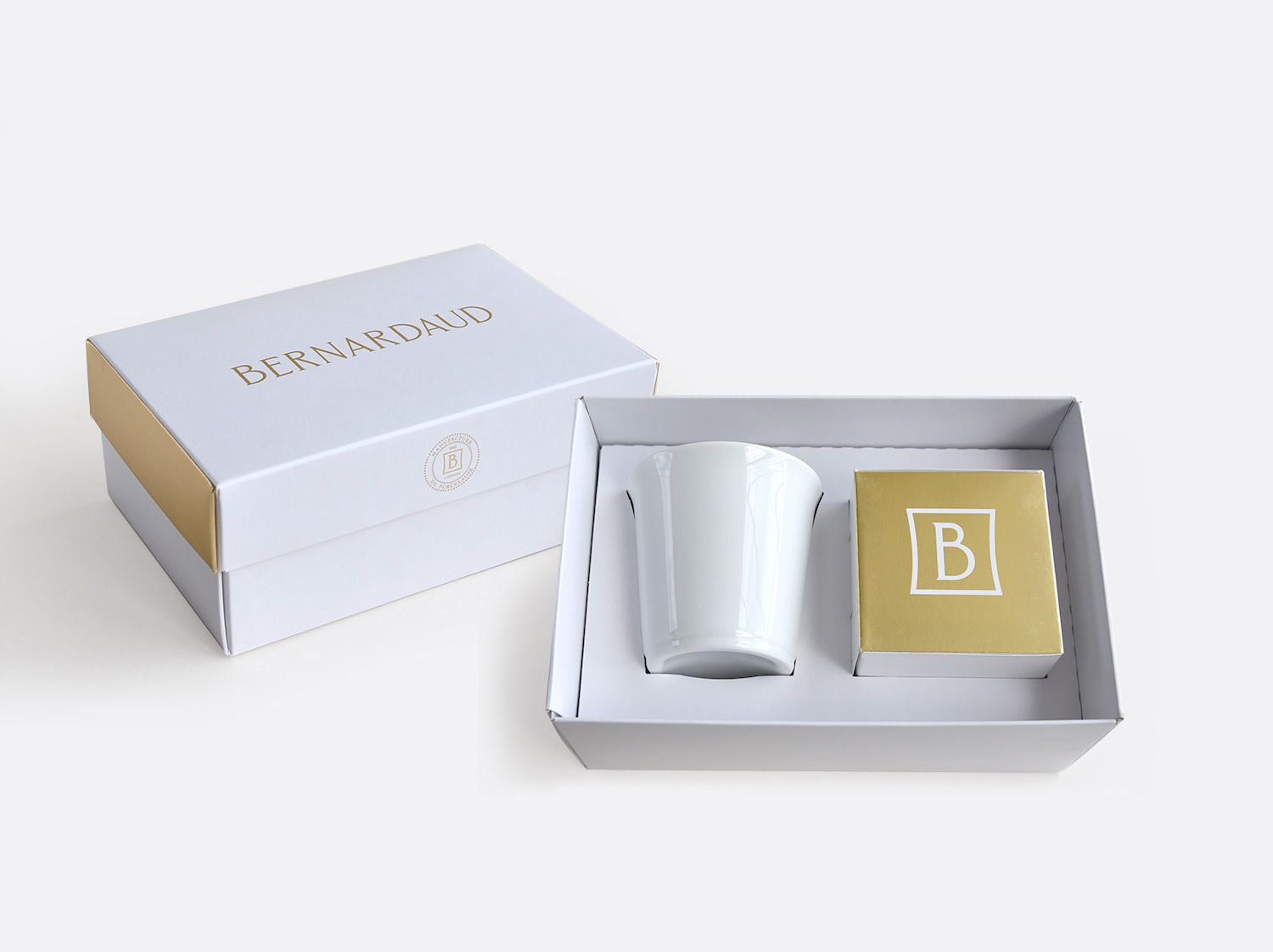 Bernardaud - Bộ cốc đựng và nến thơm PRAIANA