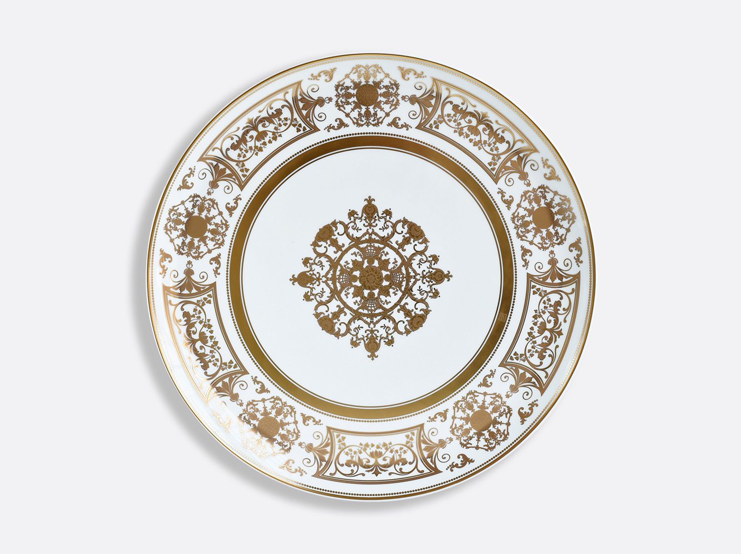Đĩa bánh tròn AUX ROIS - OR Round-tart-platter-13''