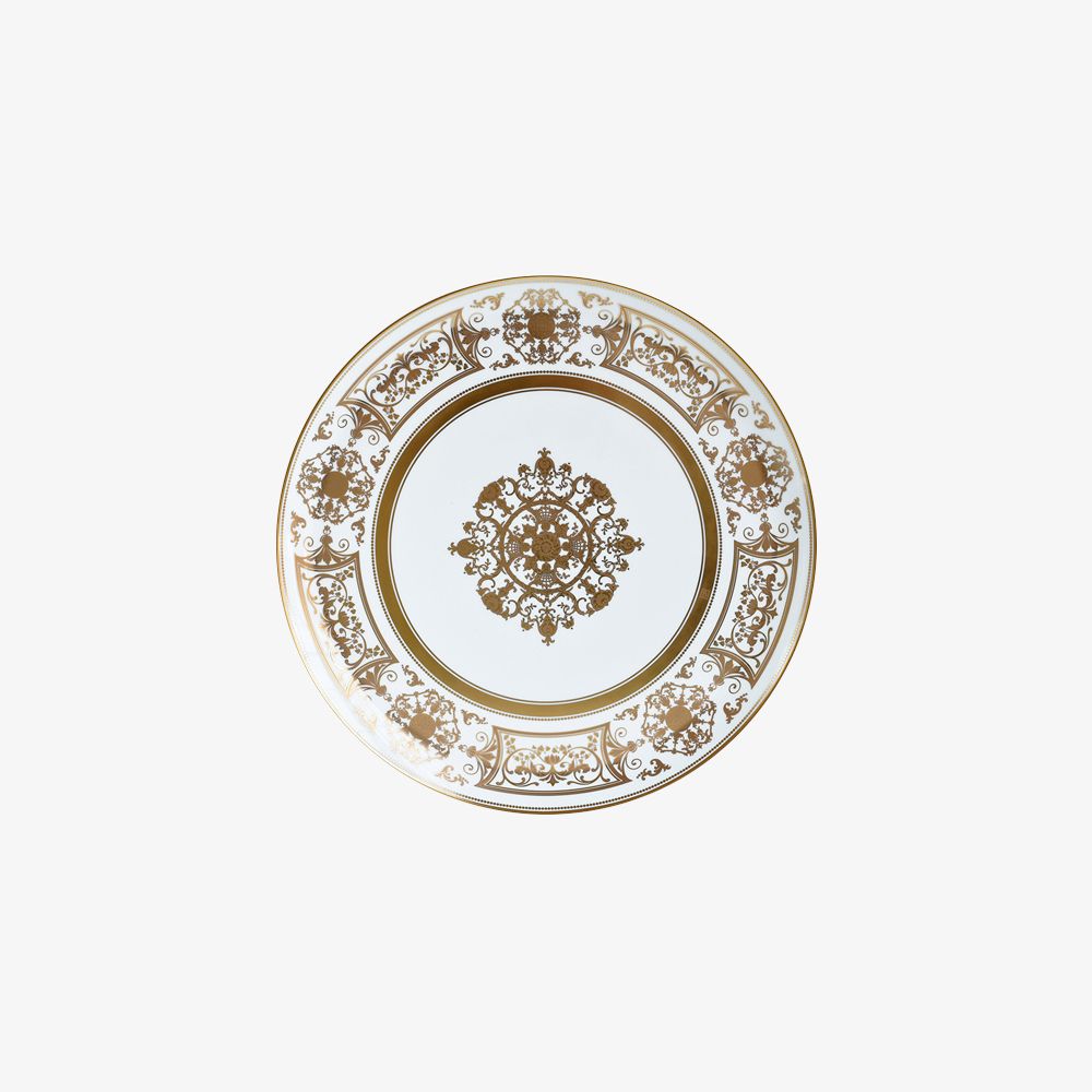 Bernardaud - Đĩa bánh tròn AUX ROIS - OR Round-tart-platter-13''