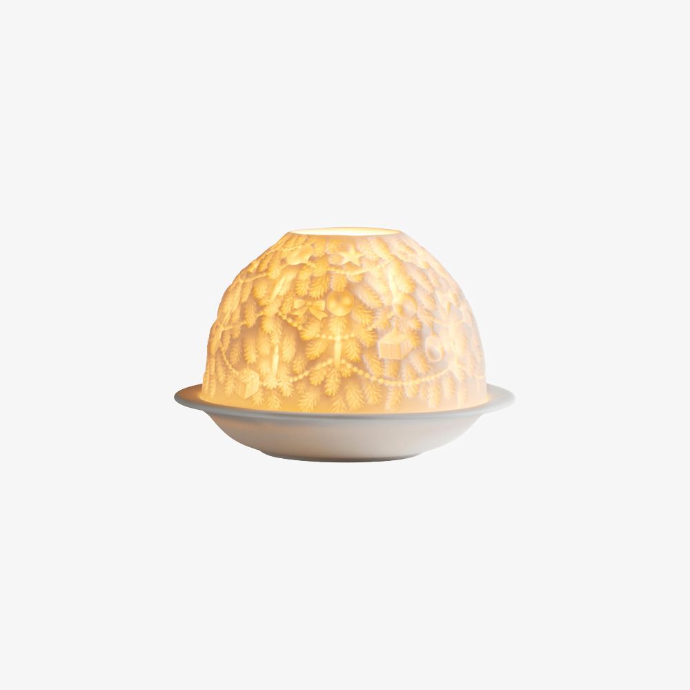 Bernardaud - Cốc chụp nến LA LITHOPHANIE Christmas tree