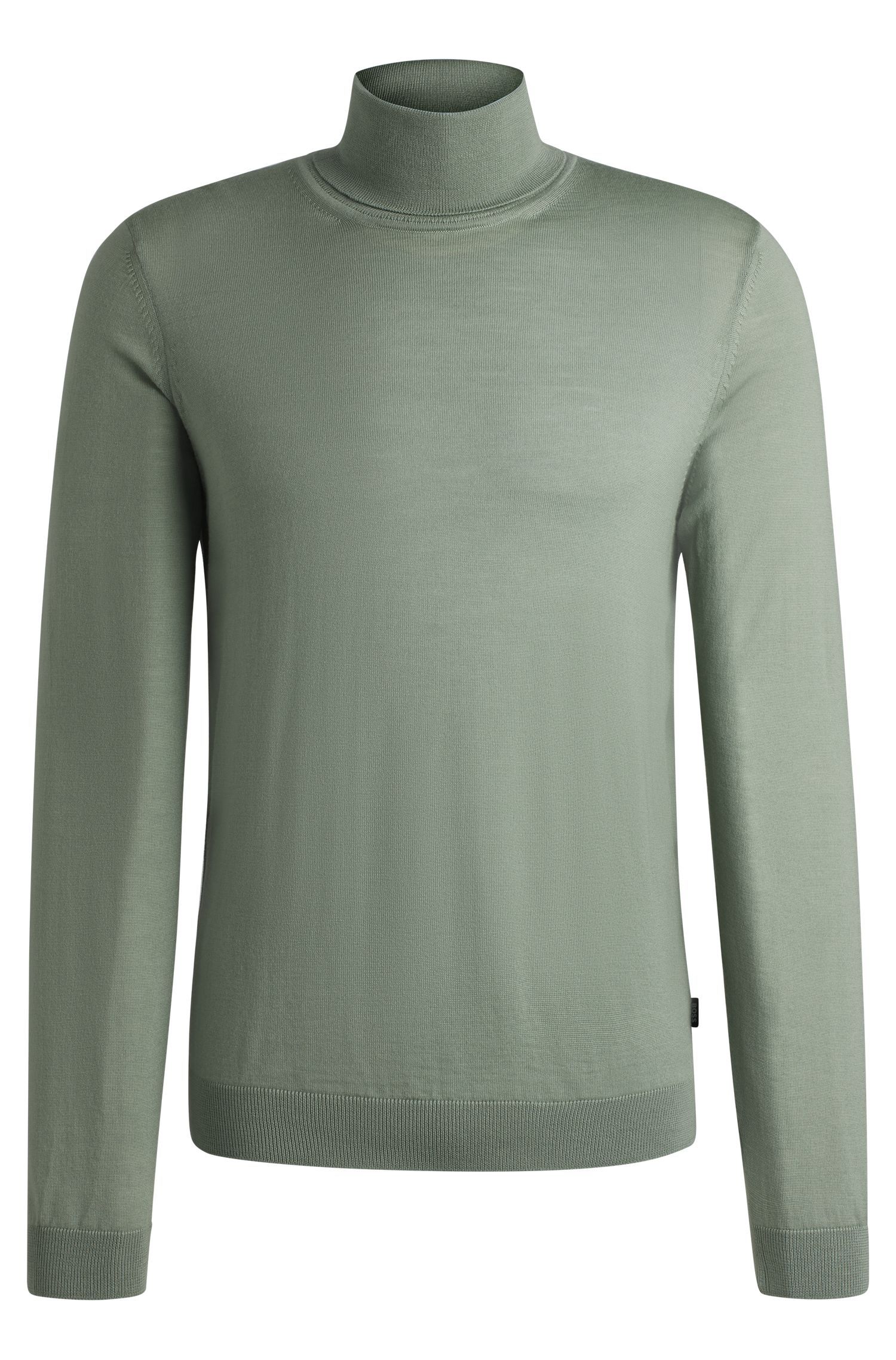 BOSS - Áo sweater dáng slim-fit