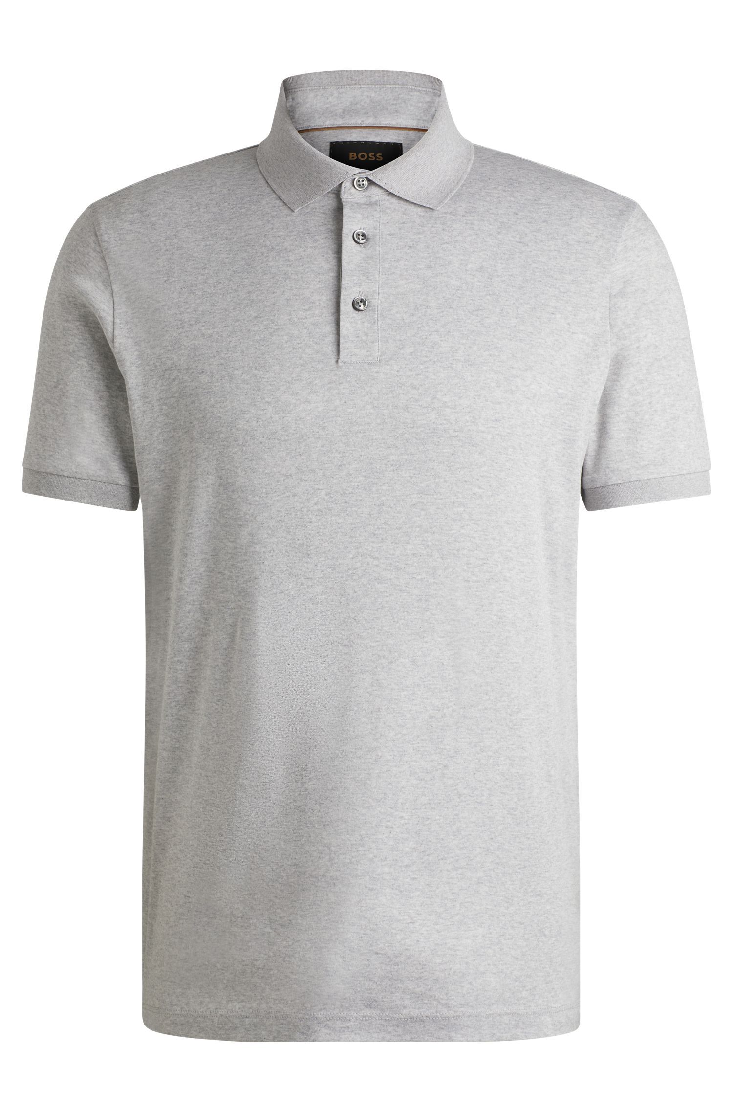 BOSS - Áo polo dáng regular fit từ cotton mercerized cao cấp