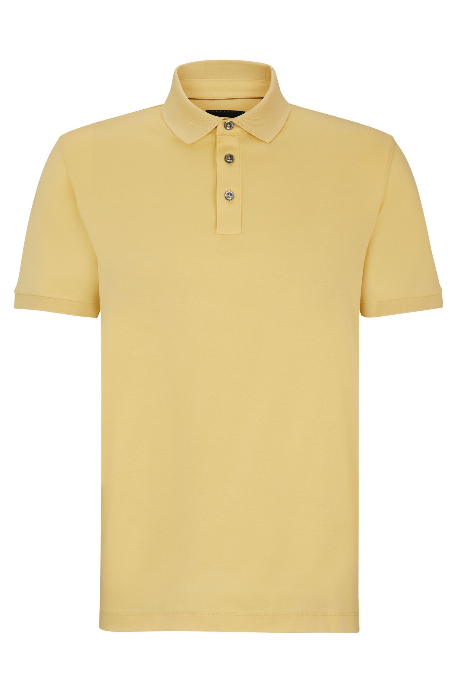 BOSS - Áo polo dáng regular fit từ cotton mercerized cao cấp