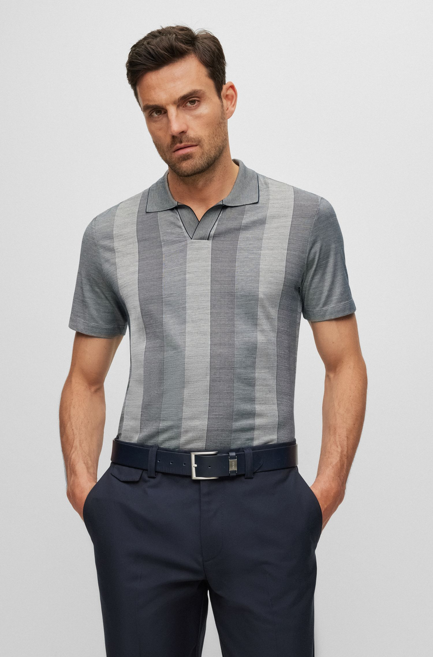 BOSS - Áo Polo L-PARSON 05