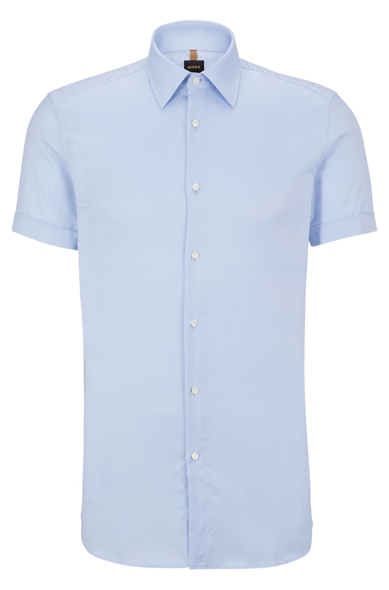 BOSS - Áo sơ mi T-Hays-Kent-Sh chất cotton