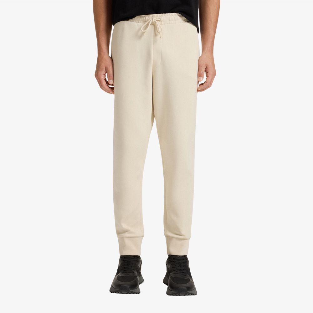 BOSS - Quần jogger chất cotton co giãn in logo