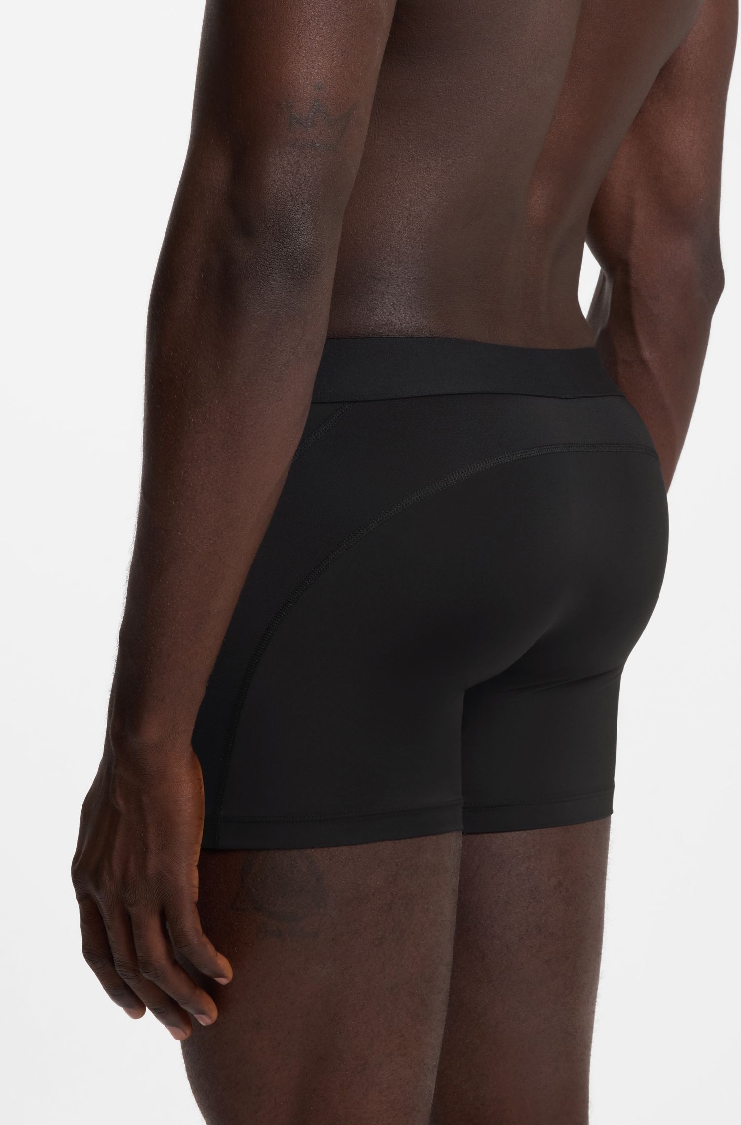 BOSS - Quần boxer microfibre nhanh khô thoáng khí