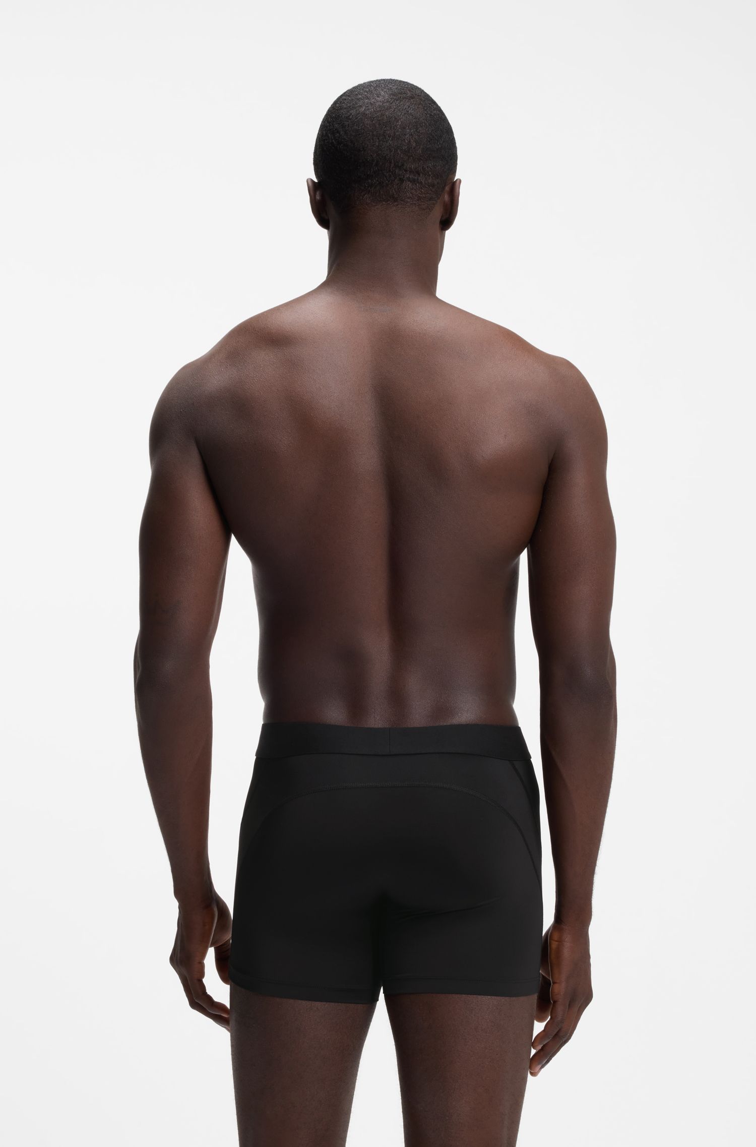 BOSS - Quần boxer microfibre nhanh khô thoáng khí