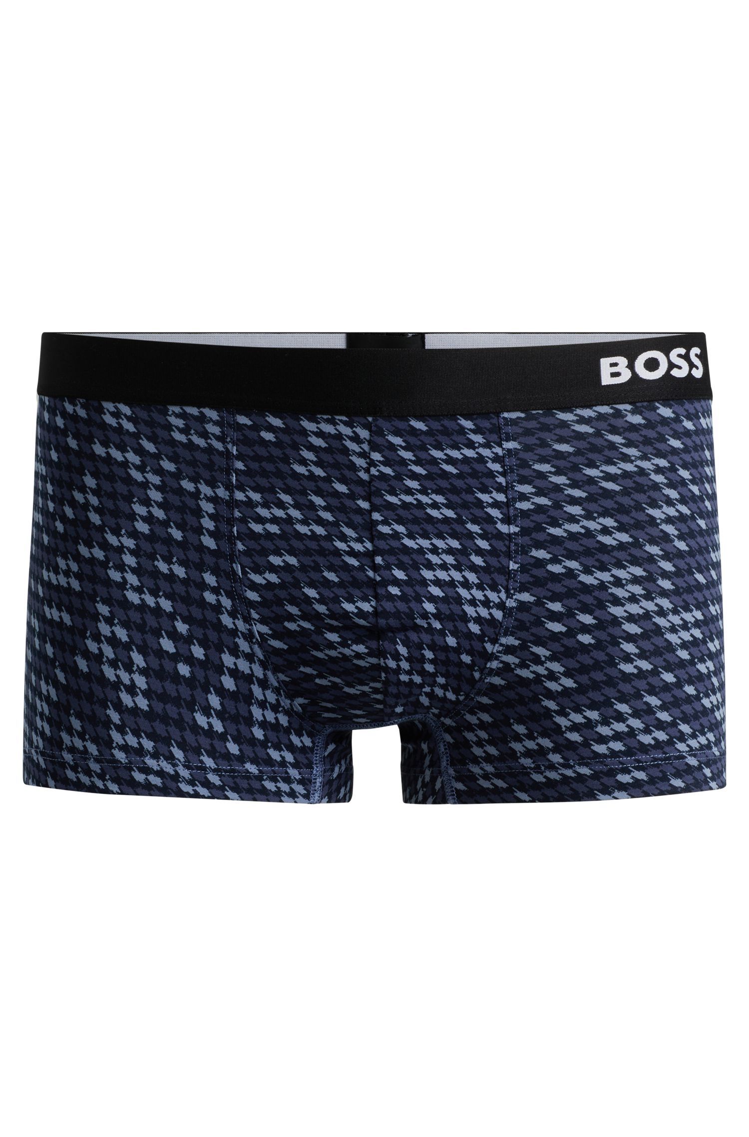 Quần lót dáng boxer trunk với hoạ tiết đặc trưng