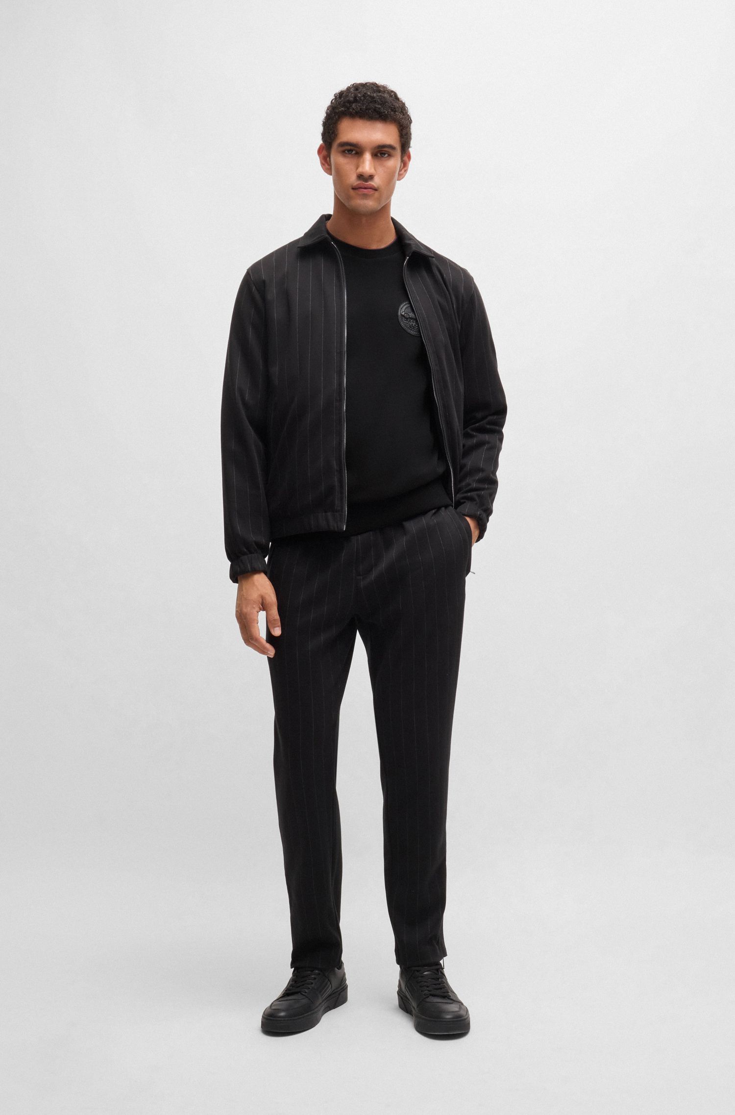 BOSS - Porsche x BOSS Áo sweatshirt cotton pha