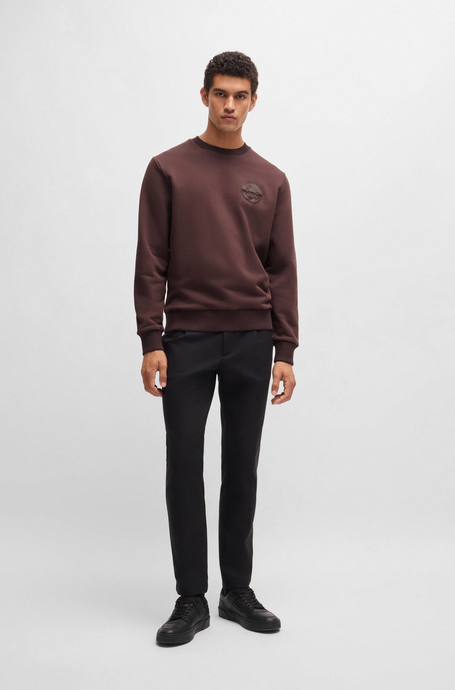 BOSS - Porsche x BOSS Áo sweatshirt cotton pha