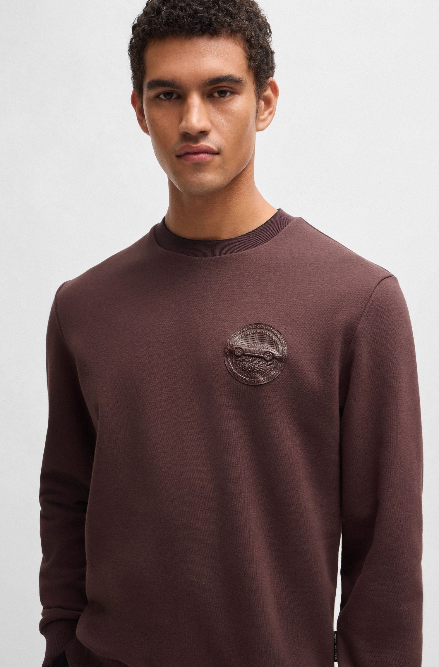 BOSS - Porsche x BOSS Áo sweatshirt cotton pha