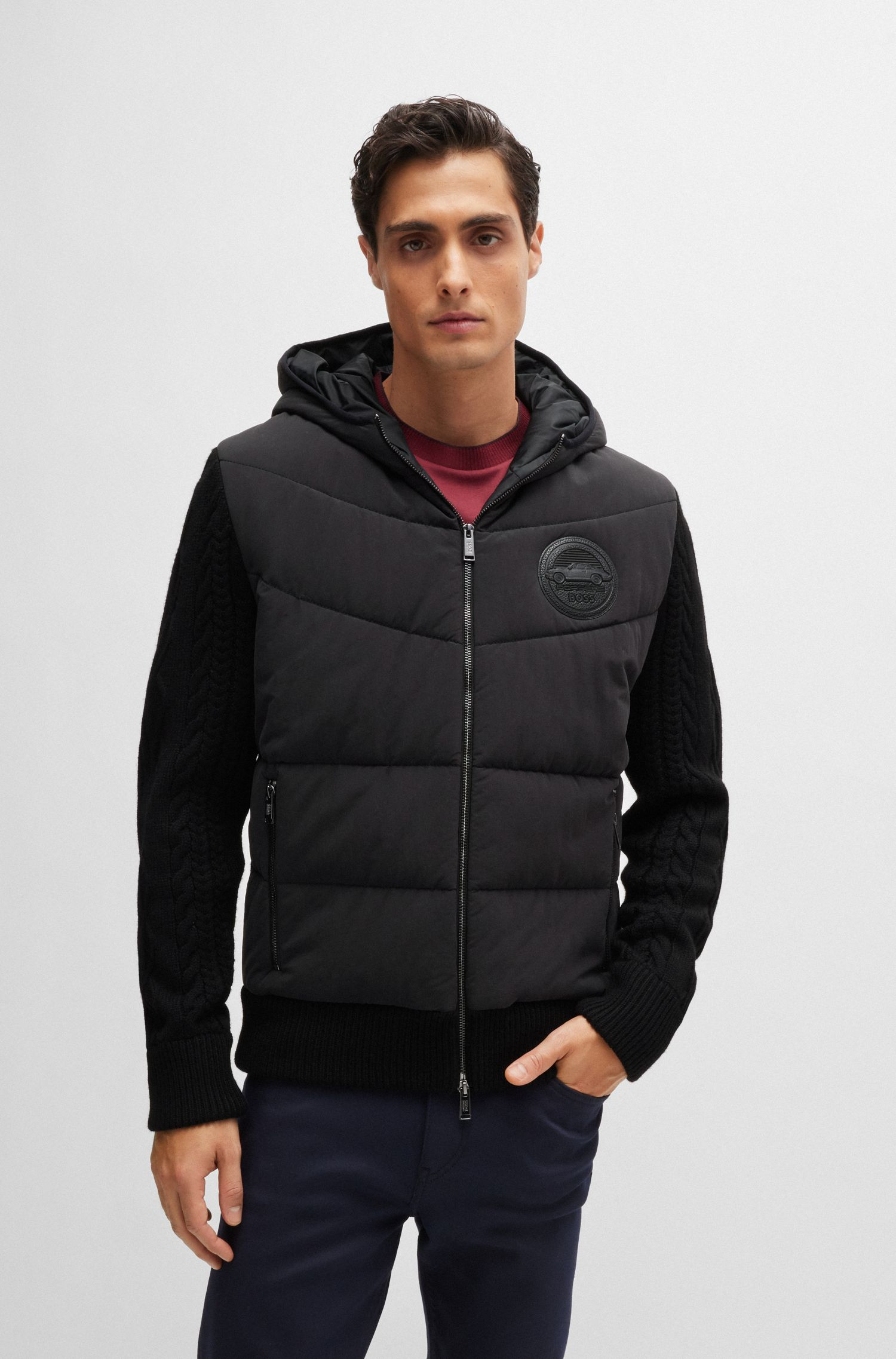 BOSS - Porsche x BOSS Áo khoác regular fit