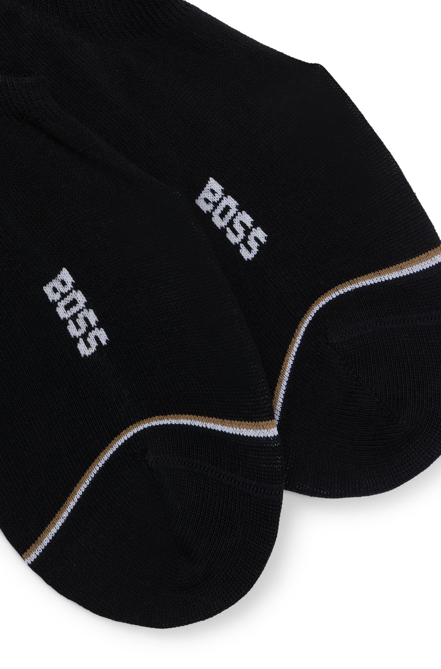 BOSS - Bộ hai tất cotton cổ ngắn