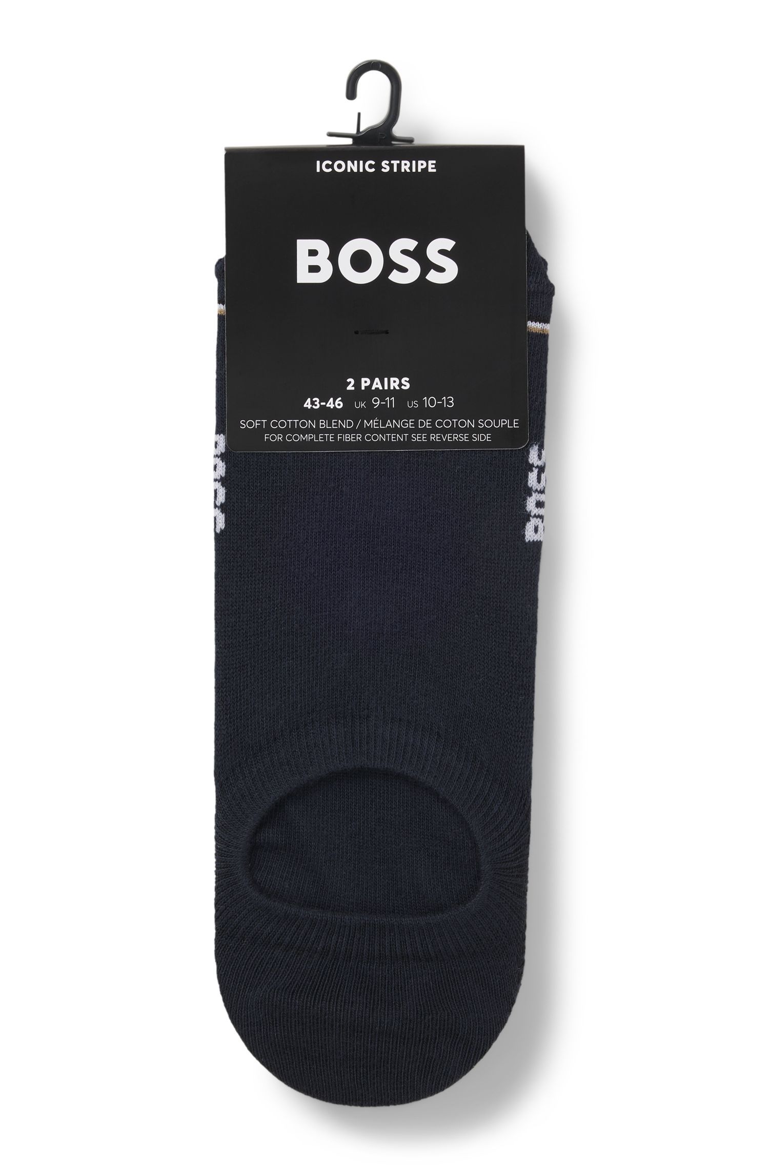 BOSS - Bộ hai tất cotton cổ ngắn