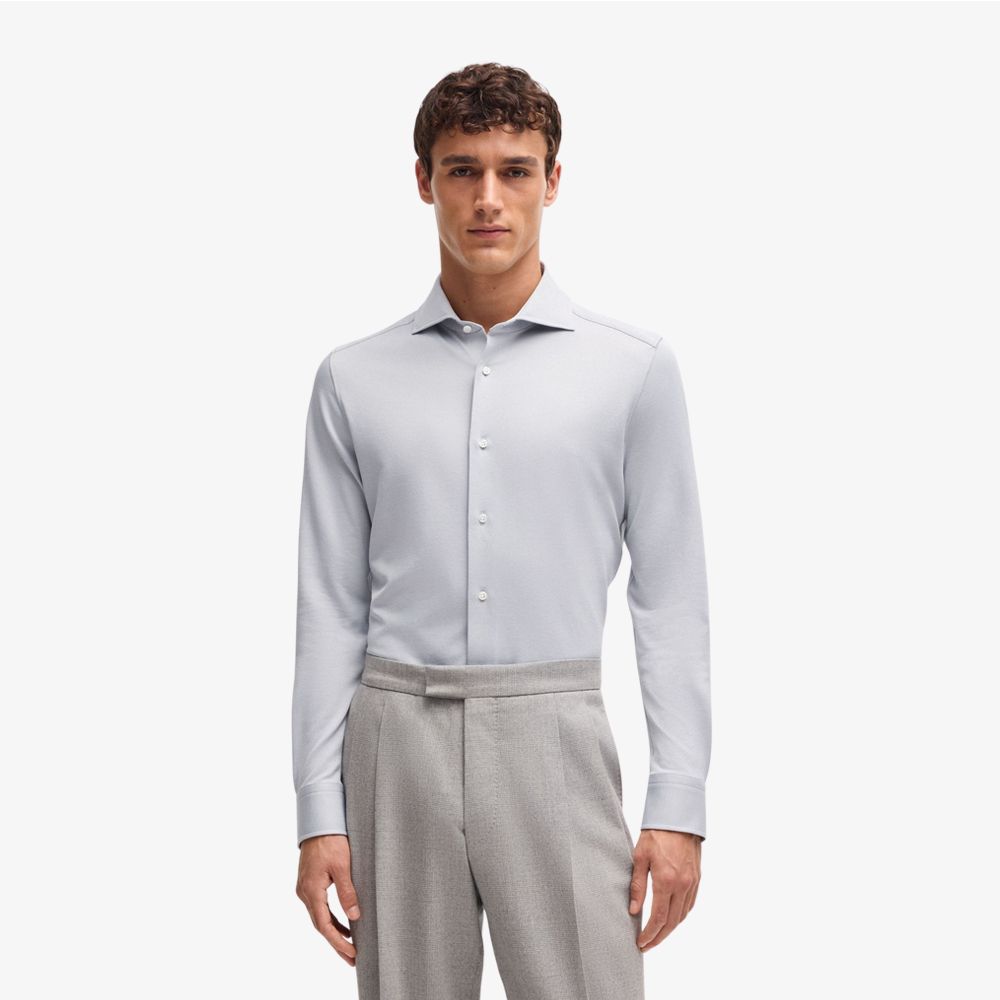 BOSS - Áo sơ mi dáng ôm slim fit