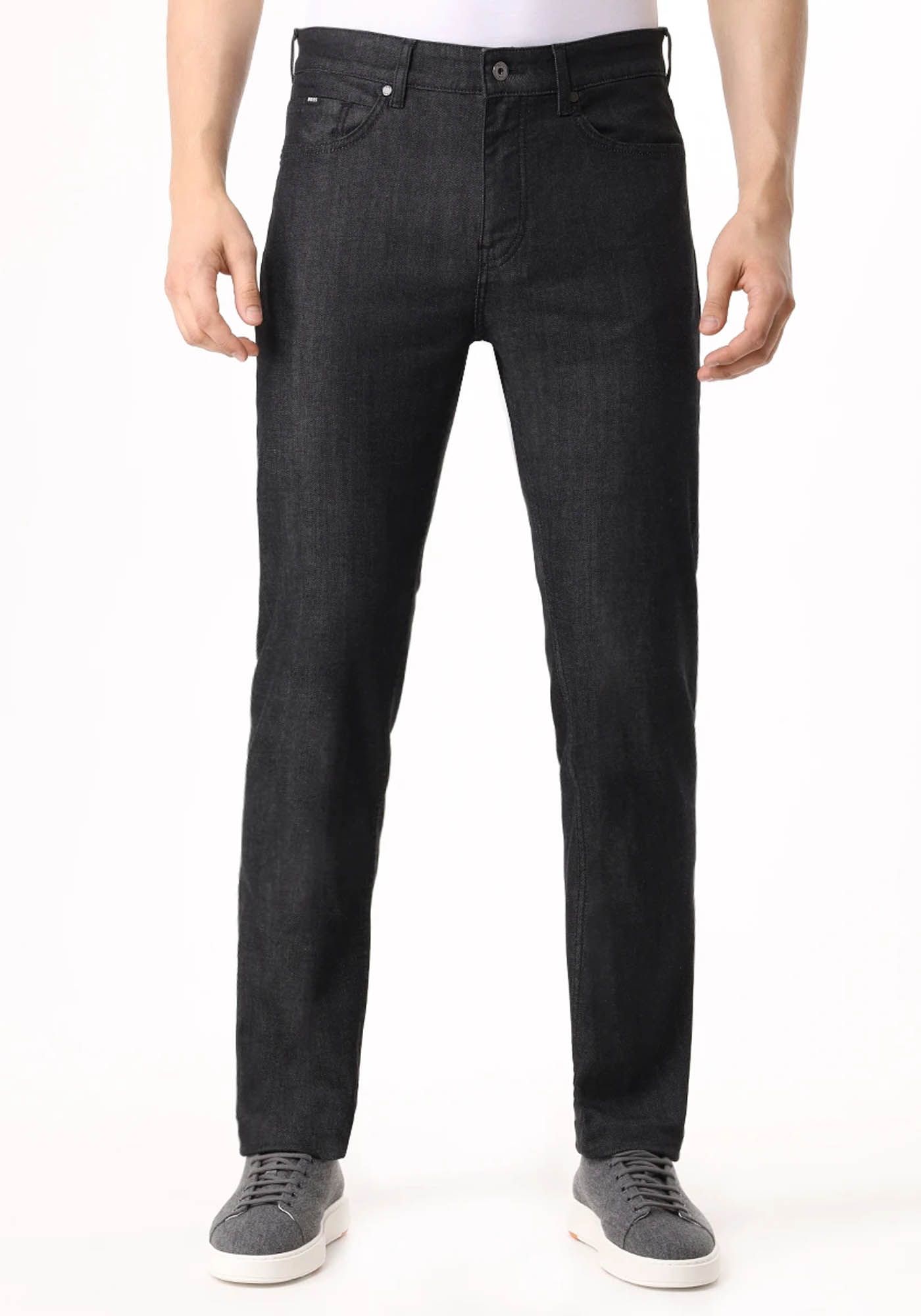 Quần jeans dáng slim-fit vải cotton