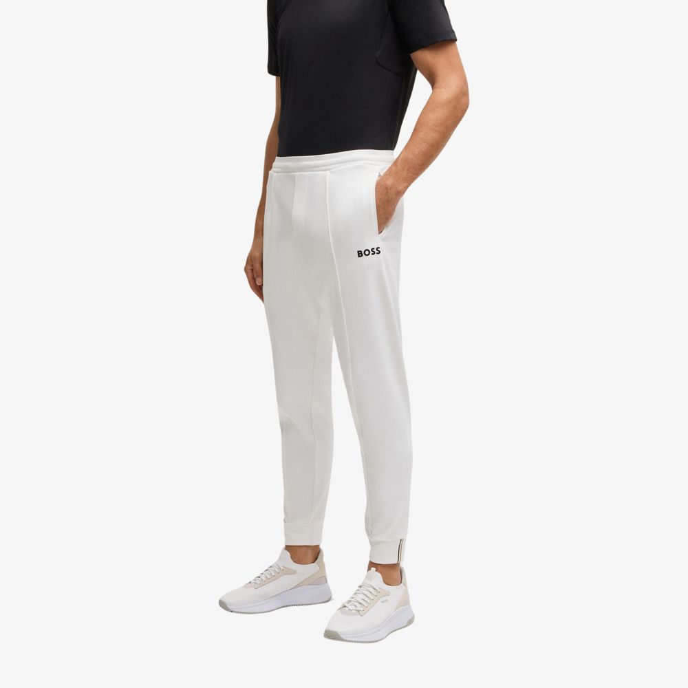 BOSS x Matteo Berrettini Quần tây dáng regular-fit vải gabardine co giãn