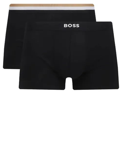 BOSS - Bộ 2 quần lót dáng trunks cotton pha co giãn