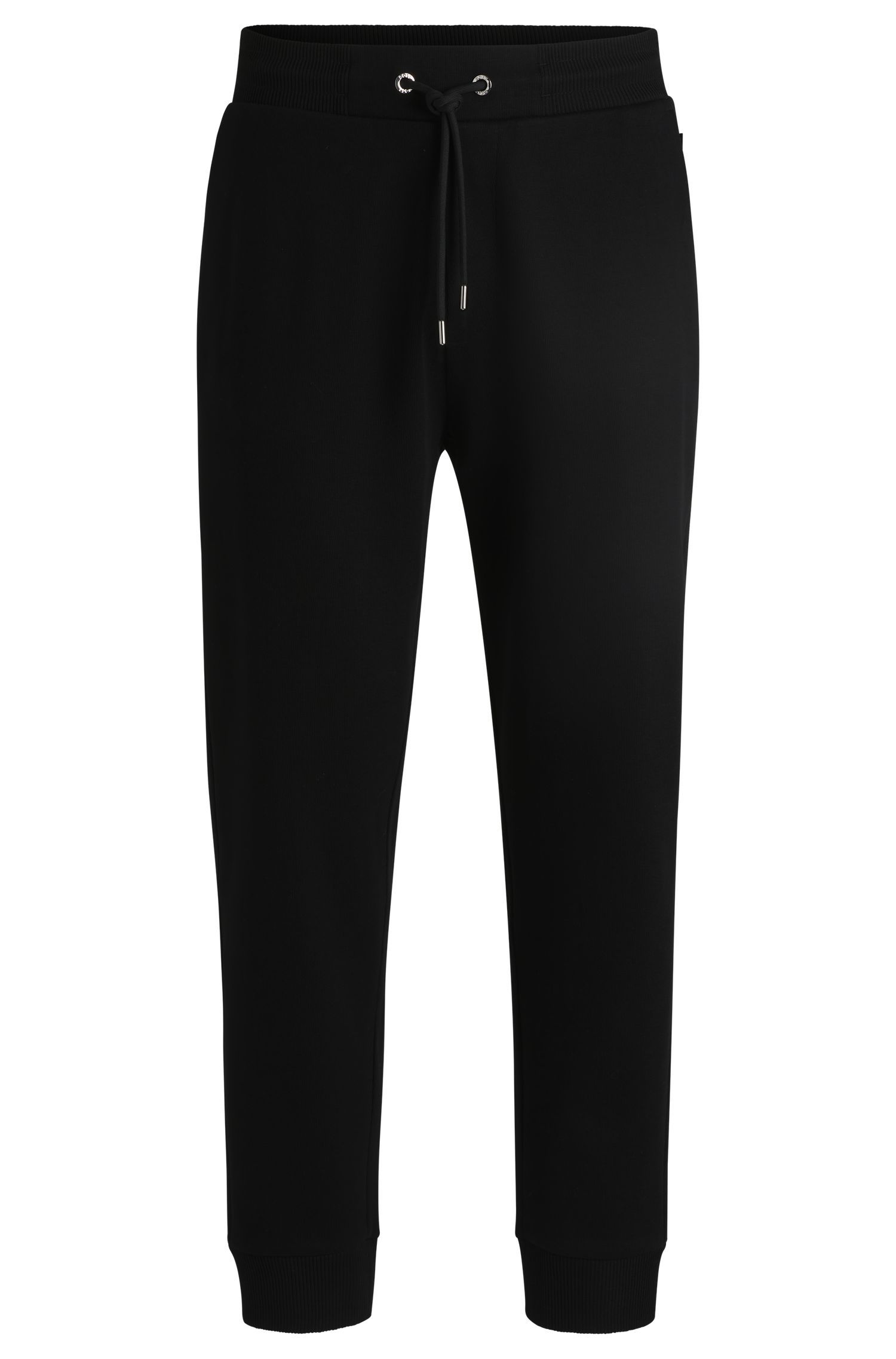 BOSS - Quần thể thao cotton mercerized có sọc