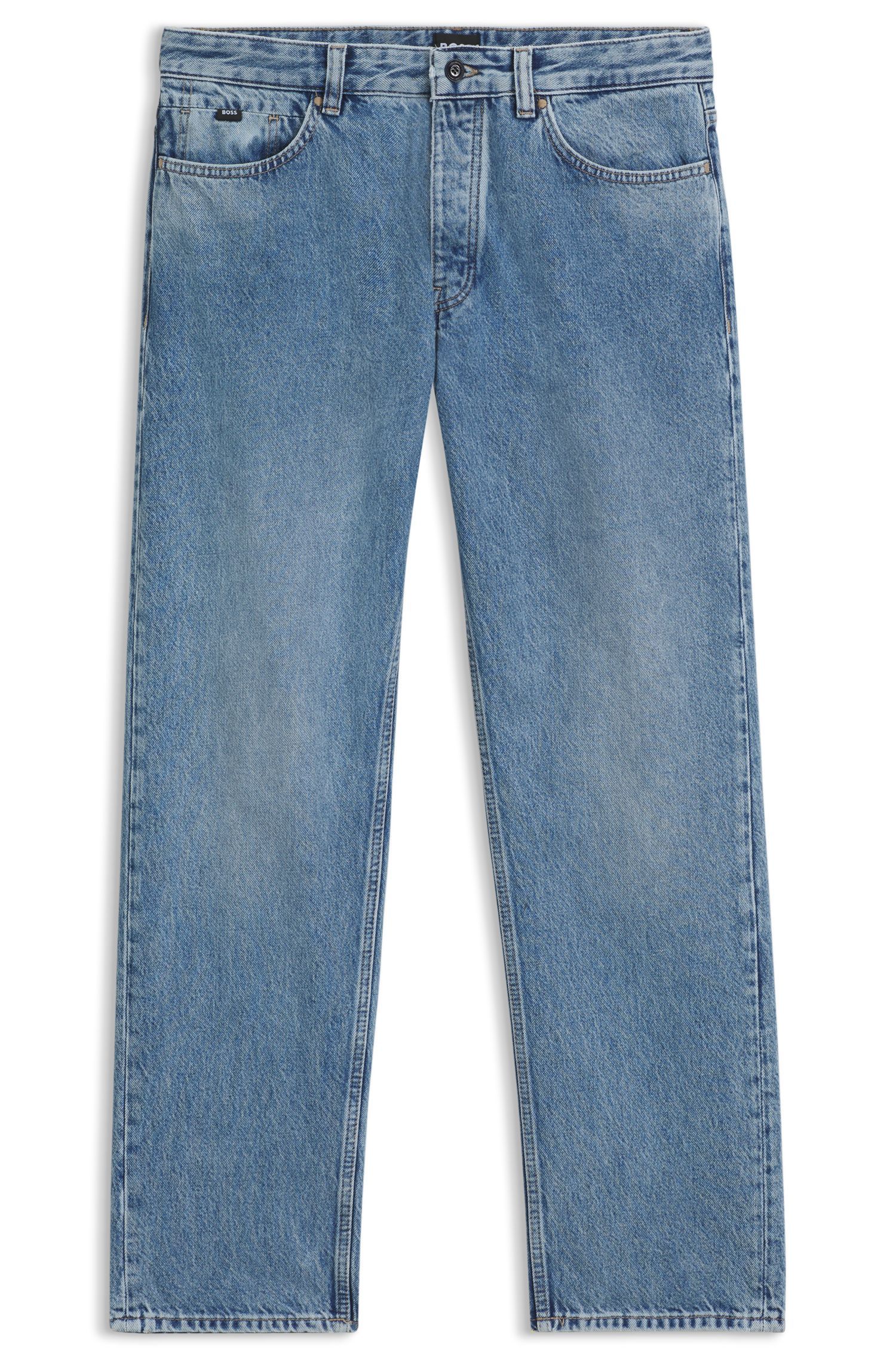 BOSS - Quần jeans dáng relaxed