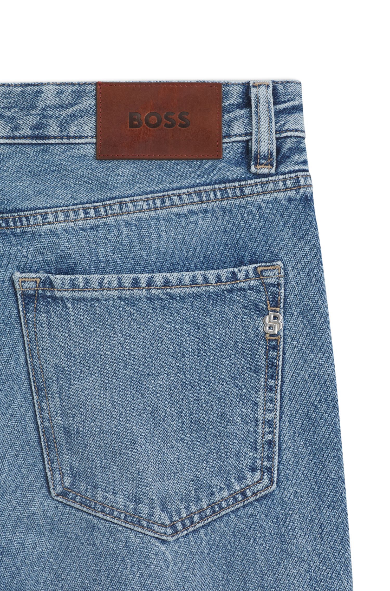BOSS - Quần jeans dáng relaxed
