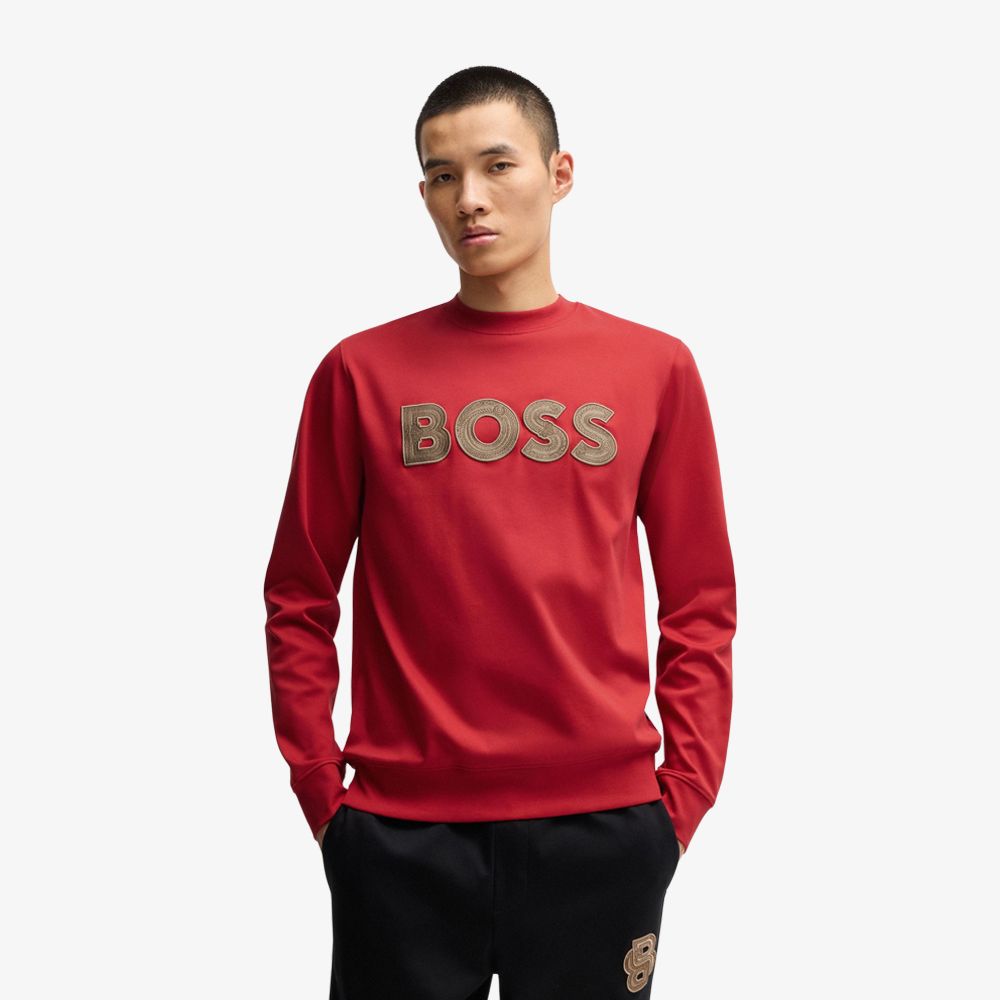 BOSS x Creation of the Gods Áo sweatshirt với logo đặc biệt