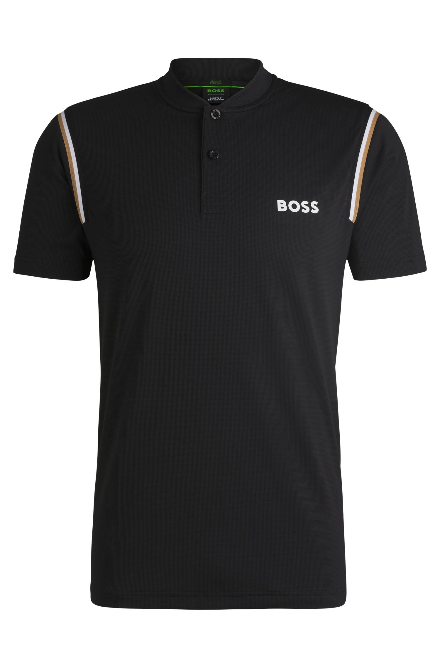 BOSS x Matteo Berrettini Áo polo thể thao thấm thoáng khí