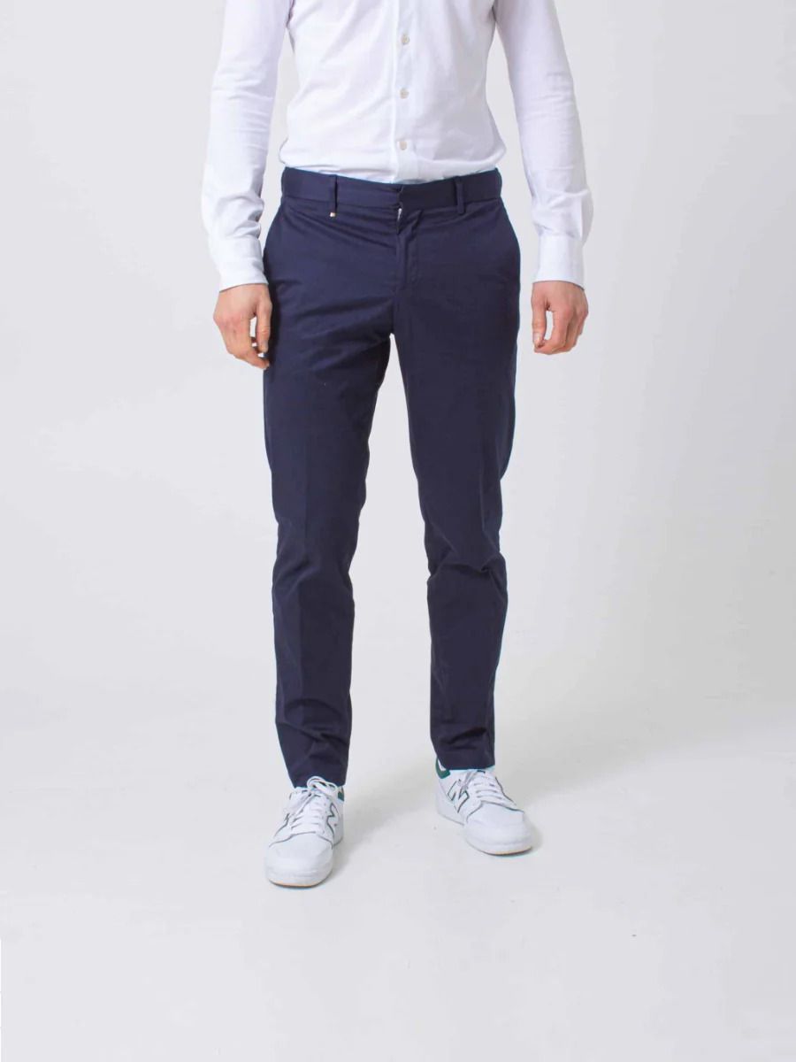 Quần âu dáng ôm slim fit từ cotton co giãn