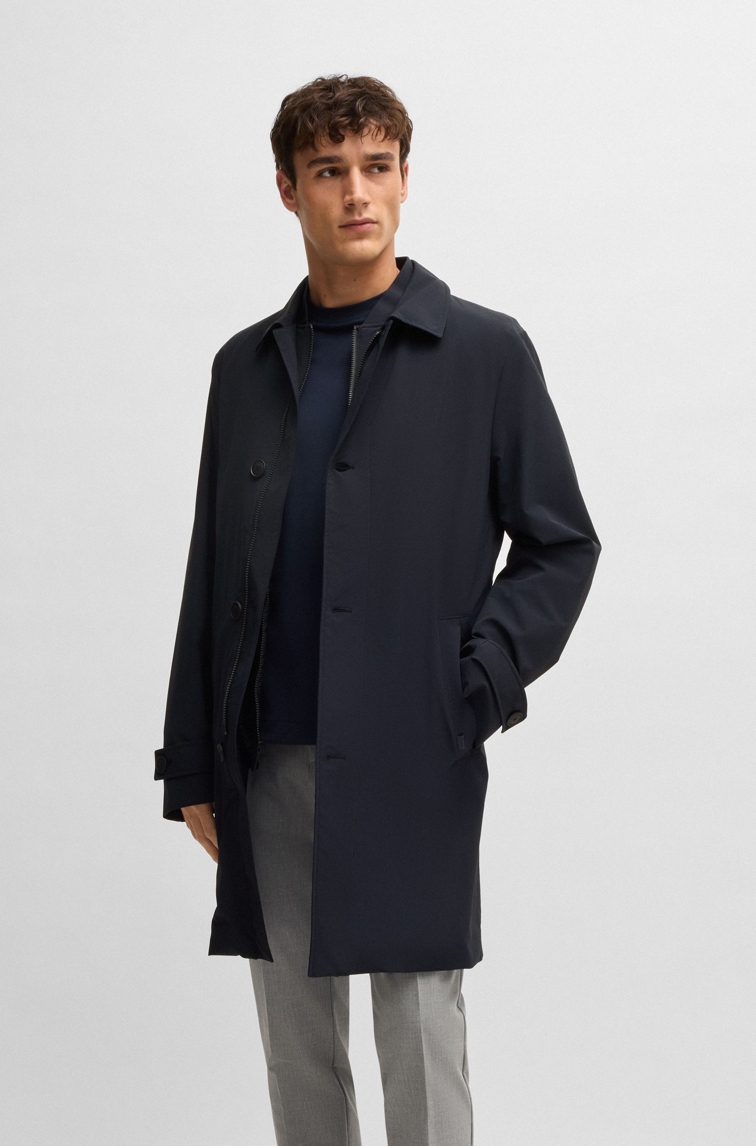 Áo khoác softshell kèm áo ghi lê trong có thể tháo rời