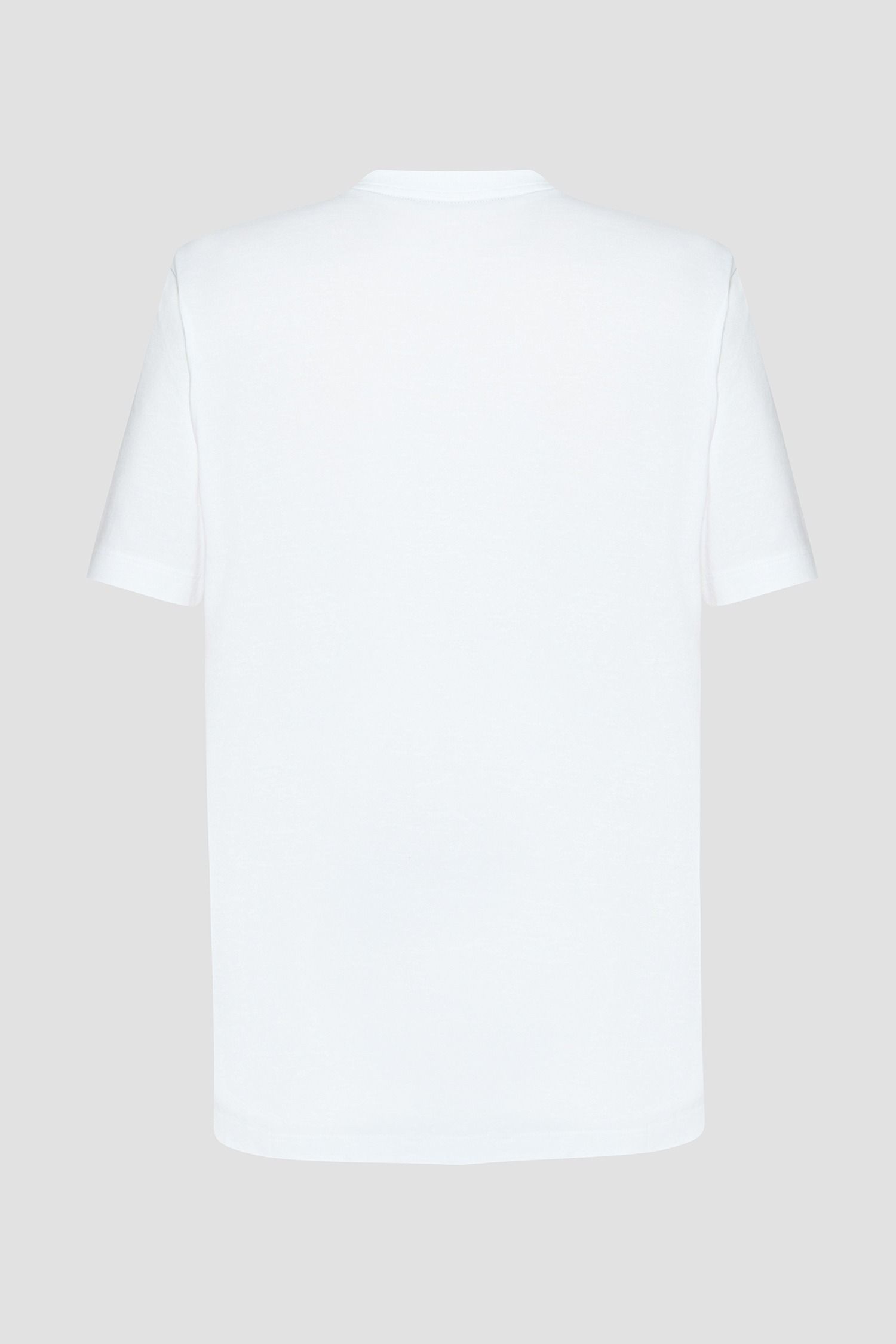 BOSS - Áo thun cotton dáng regular-fit in đồ họa
