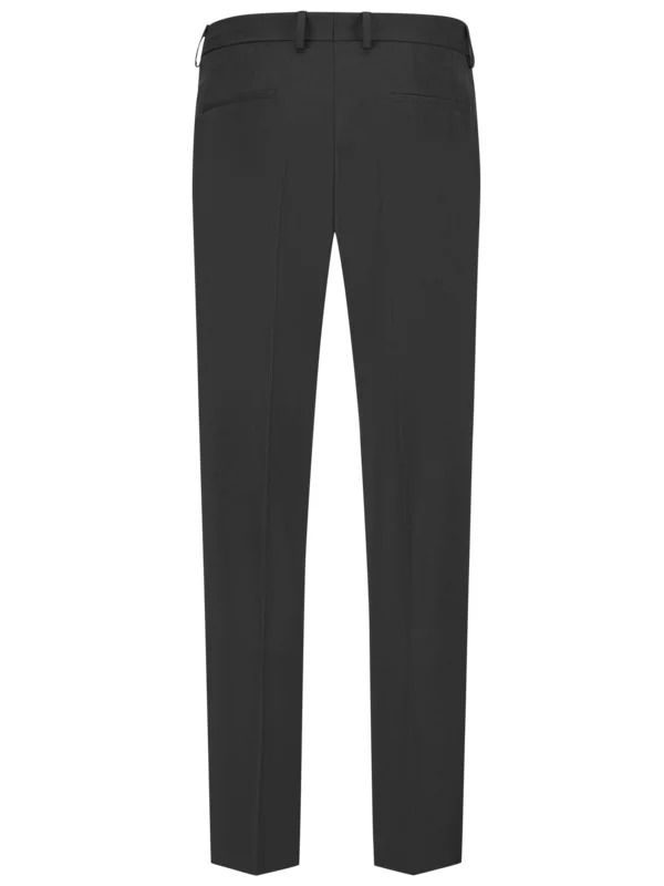 BOSS - Quần tây dáng slim-fit xếp ly