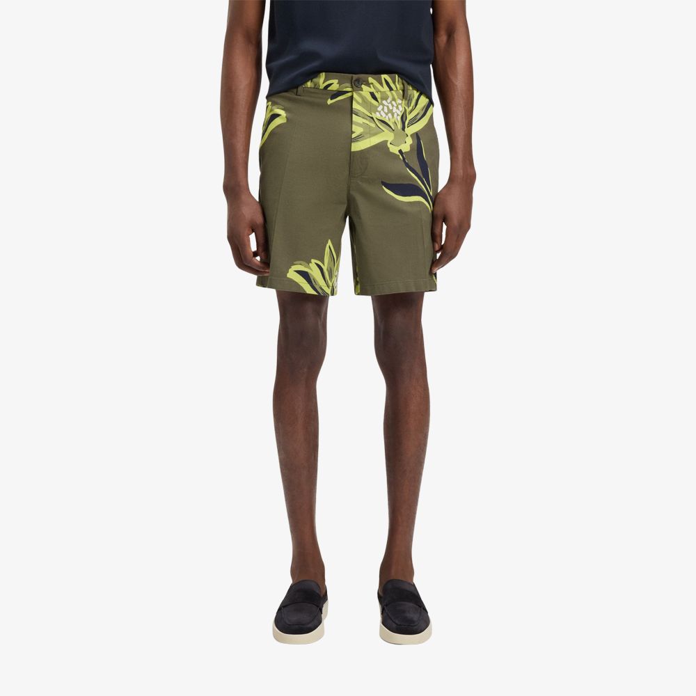BOSS - Quần short bermuda vải cotton
