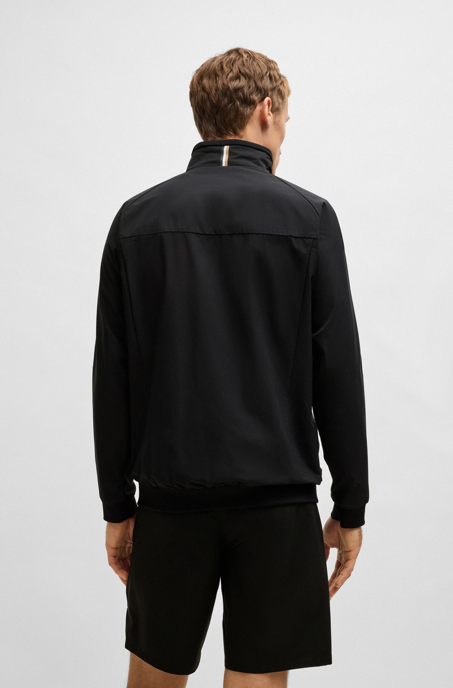 BOSS - Áo khoác cổ đứng J_Alley
