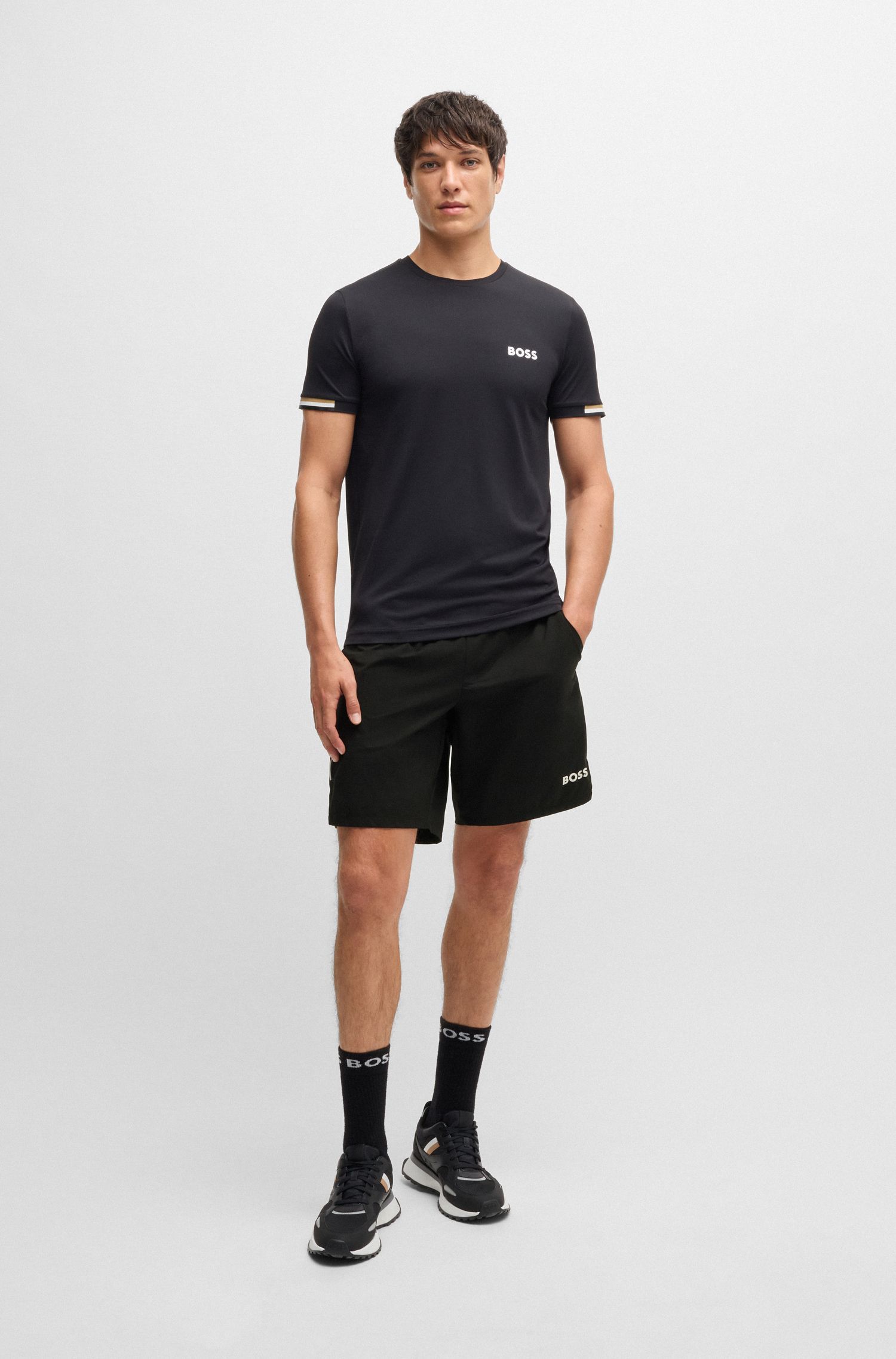 BOSS x Matteo Berrettini Quần short tennis co giãn bốn chiều