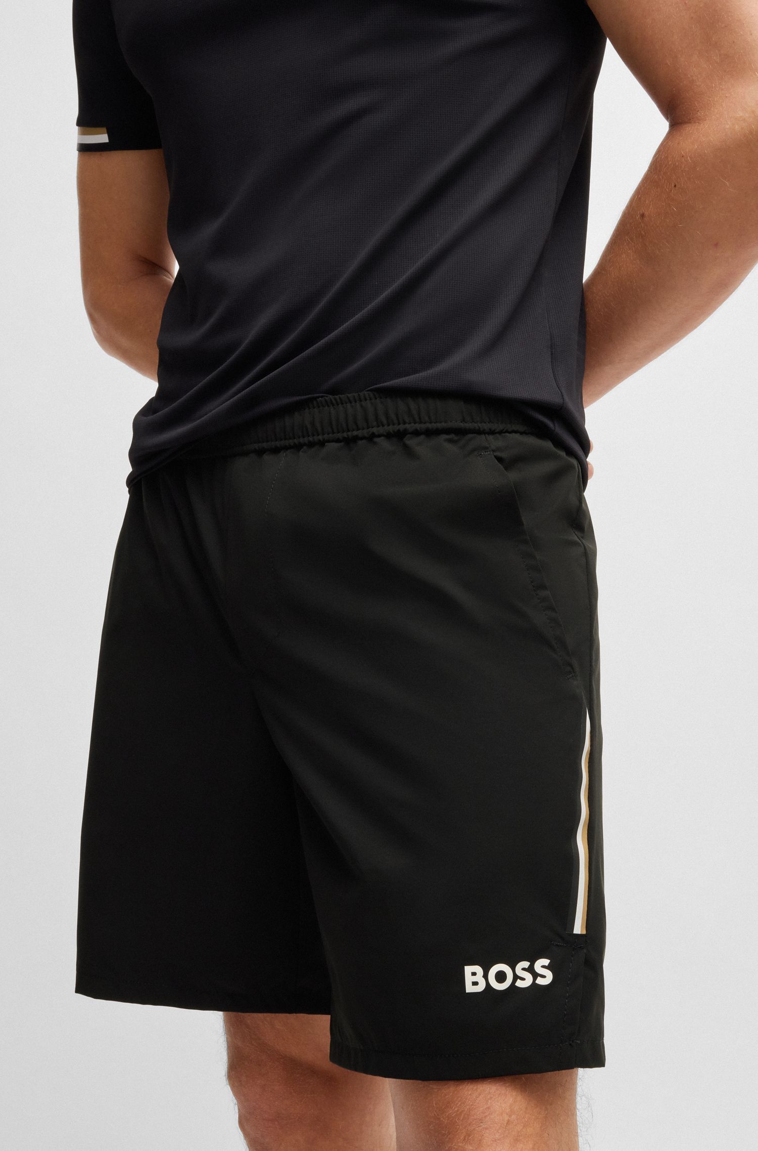 BOSS x Matteo Berrettini Quần short tennis co giãn bốn chiều