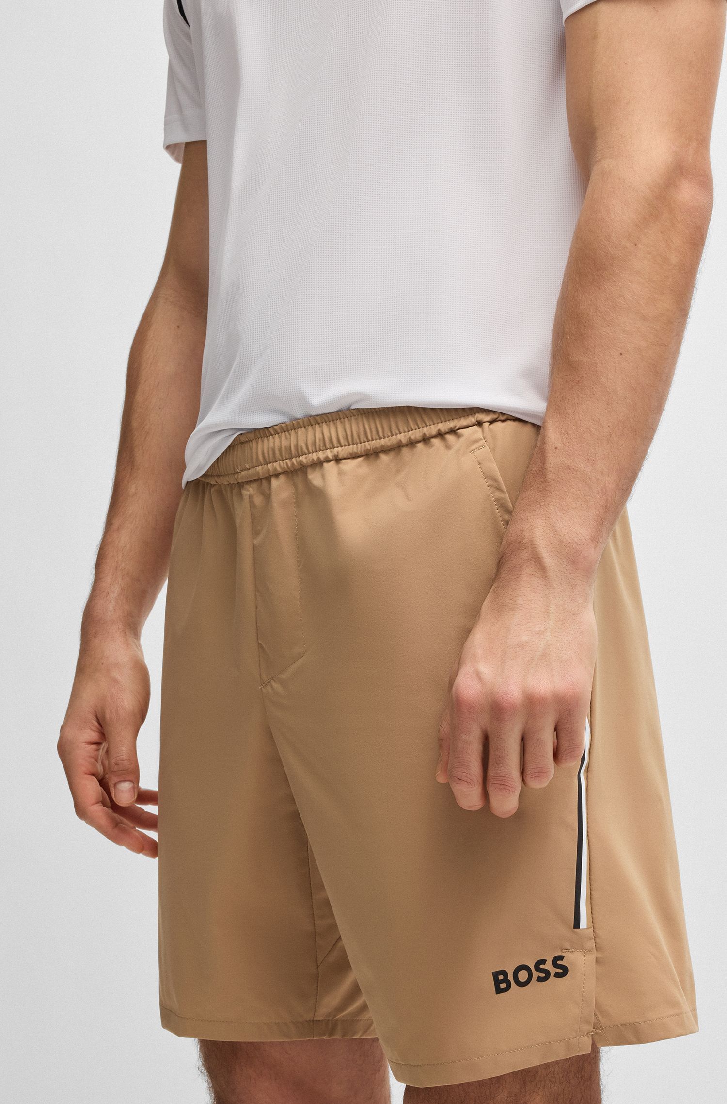 BOSS x Matteo Berrettini Quần short tennis co giãn bốn chiều